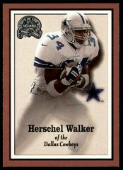 Herschel Walker #48 Football Cards 2000 Fleer Greats of the Game Prices