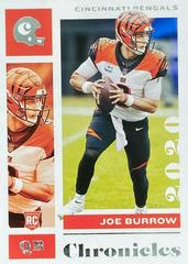Joe Burrow Football Cards 2020 Panini Chronicles Prices