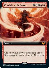Crackle with Power [Extended Art] #308 Magic Strixhaven School of Mages Prices
