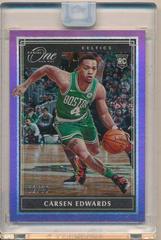 Carsen Edwards [Purple] Basketball Cards 2019 Panini One and One Prices