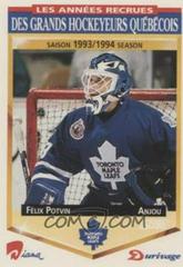 Félix Potvin #32 Hockey Cards 1993 Score Durivage Prices