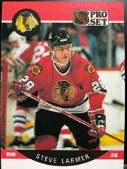 Steve Larmer #53 Hockey Cards 1990 Pro Set Prices