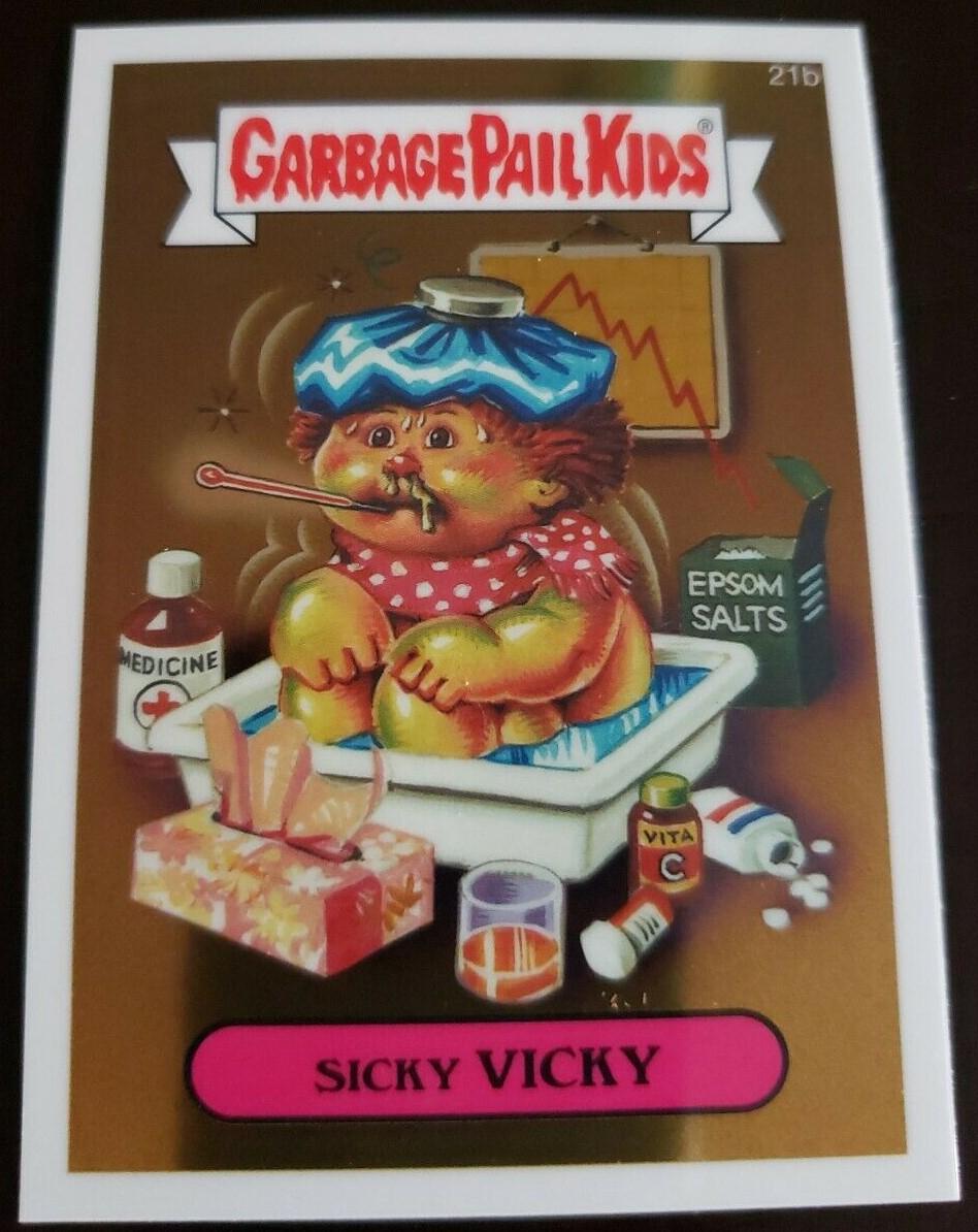 Sicky VICKY #21b Prices | 2013 Garbage Pail Kids Chrome | GPK Cards