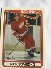 Rick Zombo #21 Hockey Cards 1990 O-Pee-Chee Prices