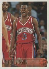 Allen Iverson #171 Basketball Cards 1996 Topps Prices