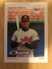 Carlos Garcia Baseball Cards 1991 Impel Line Drive Prices