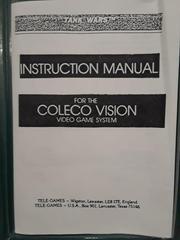 Manual | Tank Wars Colecovision