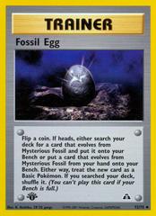 Fossil Egg [1st Edition] #72 Pokemon Neo Discovery Prices