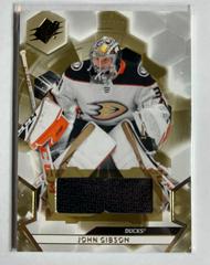 John Gibson [Jersey] Hockey Cards 2020 SPx Prices