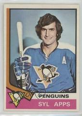 Syl Apps Hockey Cards 1974 O-Pee-Chee Prices