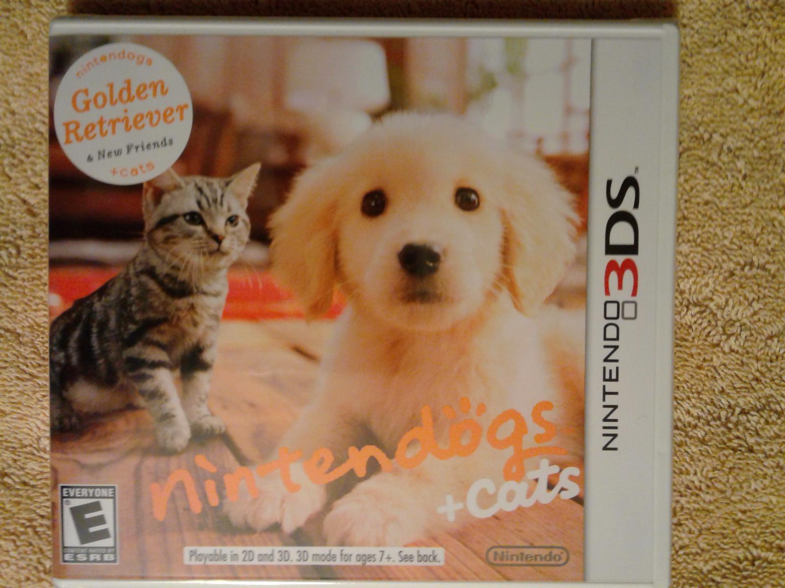 Nintendogs + Cats Golden Retriever & New Friends New Item, Box, and