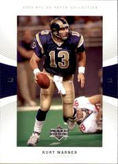 Kurt Warner #13 Football Cards 2003 Upper Deck Patch Collection Prices