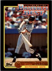 Will Clark Baseball Cards 1992 Topps McDonald's Baseball's Best Prices