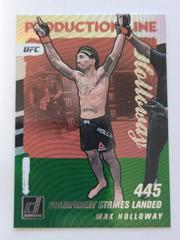 Max Holloway [Green] Ufc Cards 2022 Panini Donruss UFC Production Line Prices