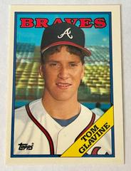 Tom Glavine #779 Baseball Cards 1988 Topps Tiffany Prices