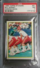 Bill Kenney #51 Football Cards 1985 Topps Stickers Prices