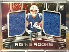 Alec Pierce [Hyper] Football Cards 2022 Panini Spectra Rising Rookie Materials Prices