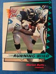 Marion Butts #7 Football Cards 1992 Wild Card Running Prices