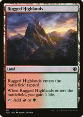 Rugged Highlands #315 Magic Starter Commander Decks Prices