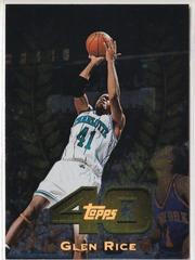 Glen Rice #T40-1 Basketball Cards 1997 Topps Topps 40 Prices