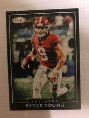 Bryce Young #ART-BY Football Cards 2022 Sage Hit Artistry Prices