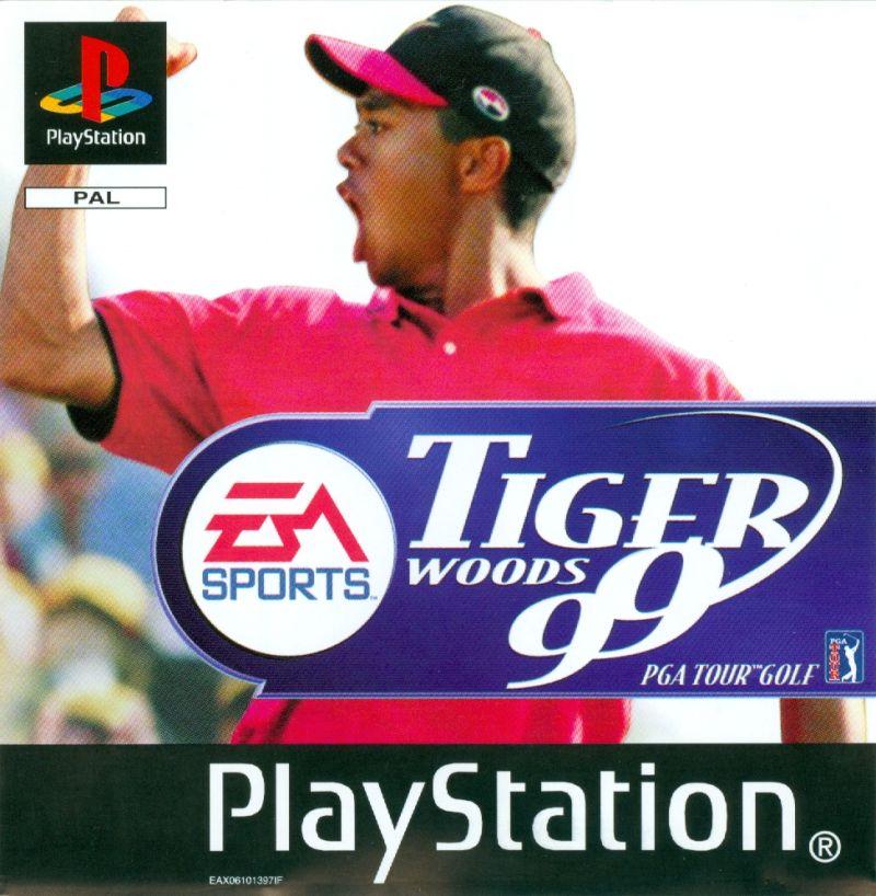 Tiger Woods PGA Tour Golf 99 PAL Playstation