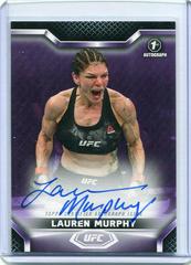 Lauren Murphy [Purple] #KA-LM Ufc Cards 2020 Topps UFC Knockout Autographs Prices