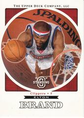 Elton Brand Basketball Cards 2003 Upper Deck Standing O Prices