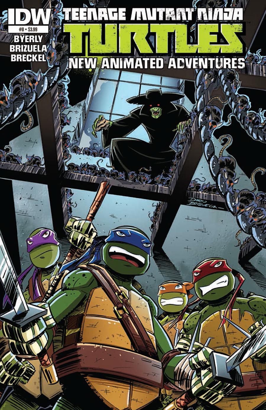 Teenage Mutant Ninja Turtles: New Animated Adventures #8 (2014) Comic Books Teenage Mutant Ninja Turtles: New Animated Adventures