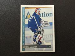 Jacques Cloutier #113 Hockey Cards 1992 O-Pee-Chee Prices