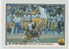 Barefoot Follow Through #79 Football Cards 1983 Fleer Team Action Prices