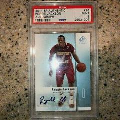 Reggie Jackson [Autograph] Basketball Cards 2011 SP Authentic Prices
