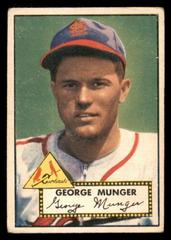 George Munger #115 Baseball Cards 1983 Topps '52 Reprint Prices