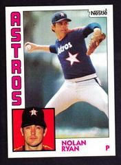 Nolan Ryan #470 Baseball Cards 1984 Topps Nestle Prices