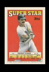 Dwight Evans #50 Baseball Cards 1988 Topps Stickercard Prices