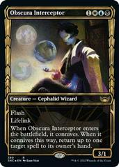 Obscura Interceptor [Gilded Foil] #389 Magic Streets of New Capenna Prices