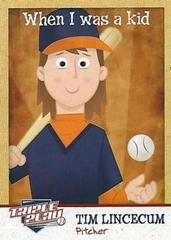 Tim Lincecum #287 Baseball Cards 2012 Panini Triple Play Prices