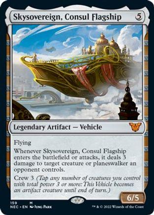 Skysovereign, Consul Flagship Magic Kamigawa: Neon Dynasty Commander