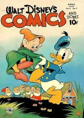 Walt Disney's Comics and Stories #43 (1944) Comic Books Walt Disney's Comics and Stories Prices