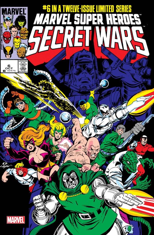 Marvel Super Heroes Secret Wars [Facsimile Foil] #6 (2024) Comic Books Marvel Super-Heroes Secret Wars