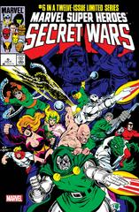 Marvel Super Heroes Secret Wars [Facsimile Foil] #6 (2024) Comic Books Marvel Super-Heroes Secret Wars Prices