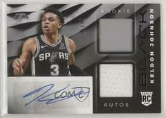 Keldon Johnson Basketball Cards 2019 Panini Black Rookie Memorabilia Autographs Prices