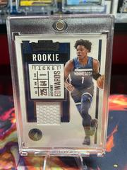 Anthony Edwards #RS-AEW Basketball Cards 2020 Panini Contenders Swatches Prices