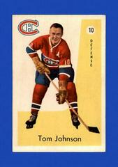 Tom Johnson #10 Hockey Cards 1959 Parkhurst Prices