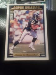 Andre Coleman #73 Football Cards 1996 Collector's Choice Prices