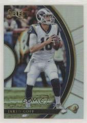 Jared Goff [Silver Prizm] #3 Football Cards 2017 Panini Select Prices