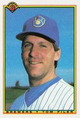 Tom Filer #385 Baseball Cards 1990 Bowman Prices