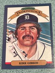 Kirk Gibson [Diamond Kings] Baseball Cards 1986 Donruss Prices