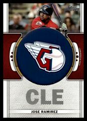 Jose Ramirez Baseball Cards 2023 Topps Team Logo Patch Prices