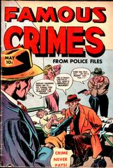 Famous Crimes #9 (1949) Comic Books Famous Crimes Prices